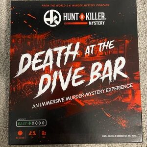 Death at the Dive Bar / Murder Mystery Solving Game / Hunt a Killer / Puzzle